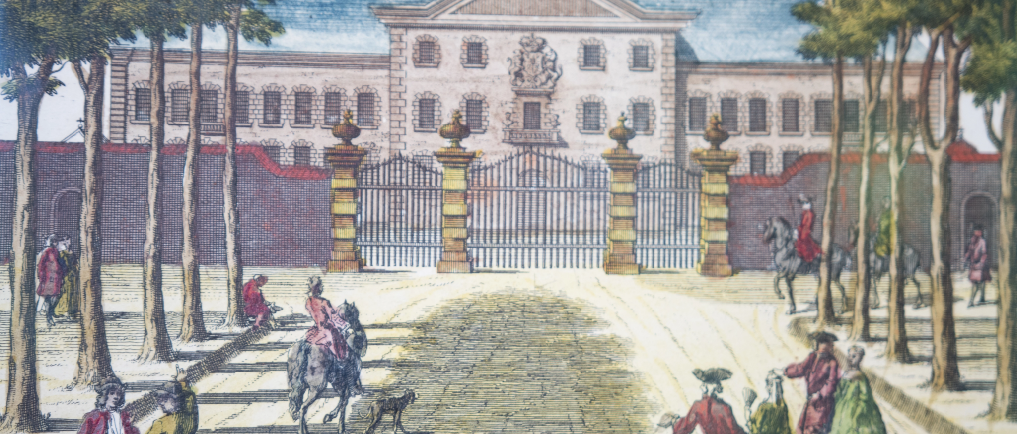 Die Herrenhäuser Gärten damals